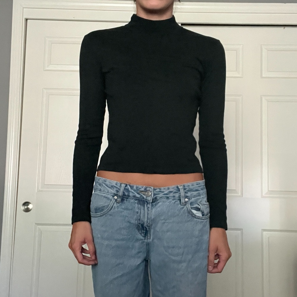 Brandy Melville Black Turtleneck